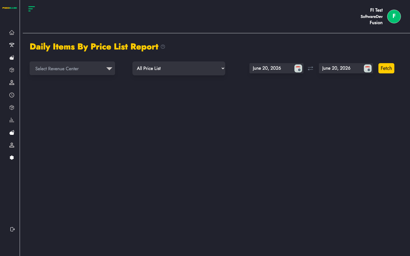 Items By Price List Report